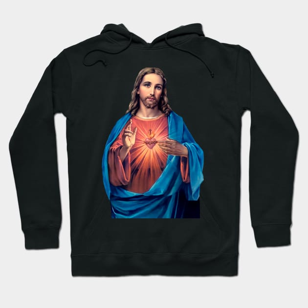 Sacred Heart of Jesus Hoodie by Brasilia Catholic